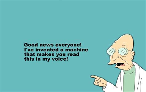 futurama good news everyone quotes.